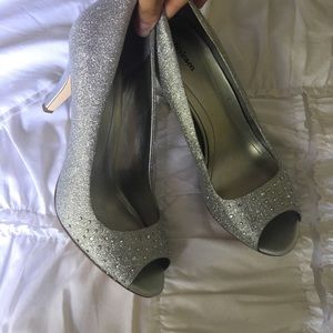 Silver heels